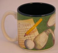 Potpourri Press GOLF'S MY GAME Barbara Wilson Coffee Mug - Vintage 1992